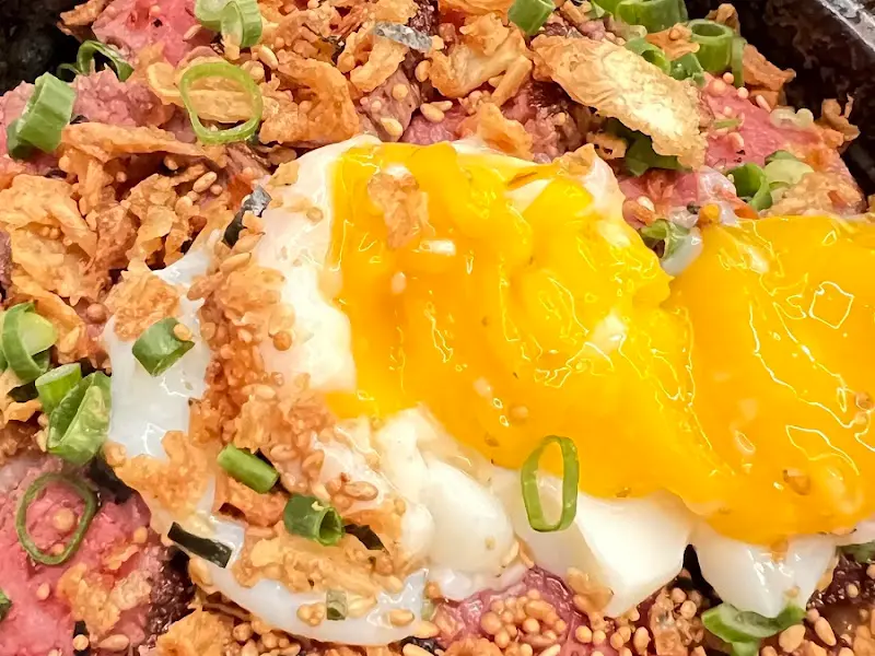 스테키동 클로즈업