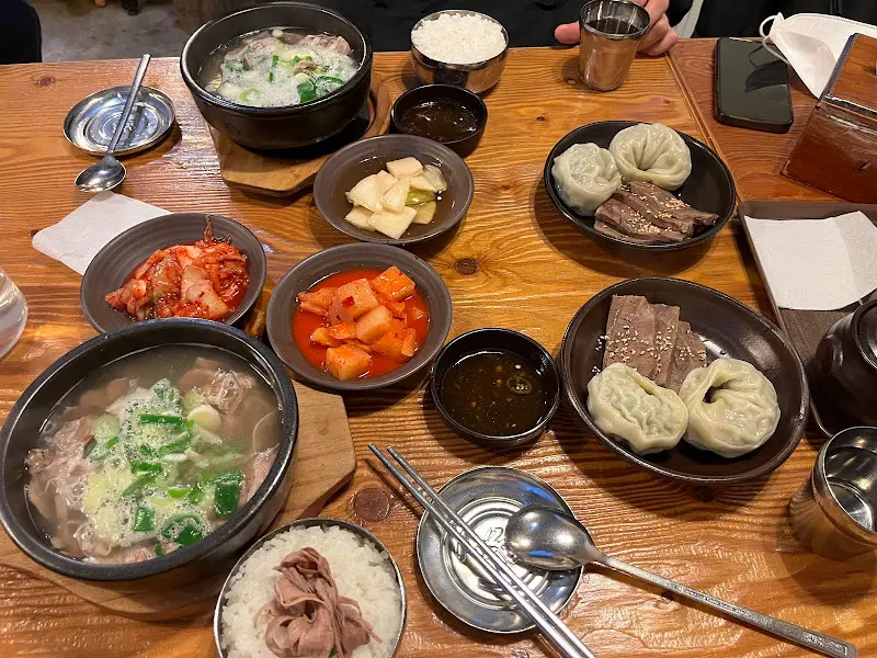 나주곰탕 한상차림