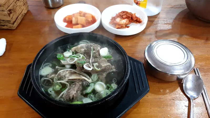 청주본가 상주점 기본 반찬