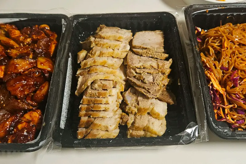 푸짐한 보쌈 세트