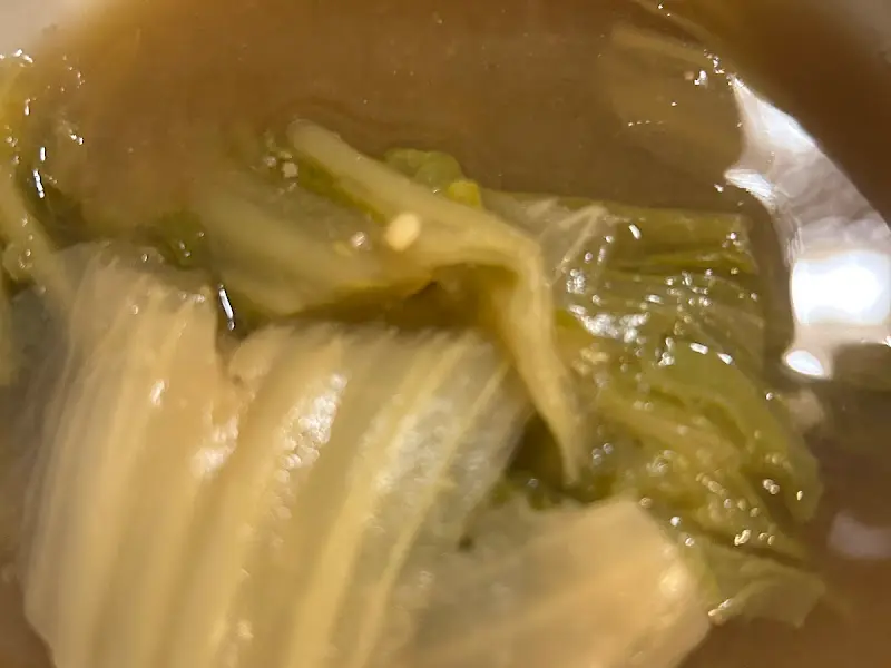 서영홍합밥 된장국