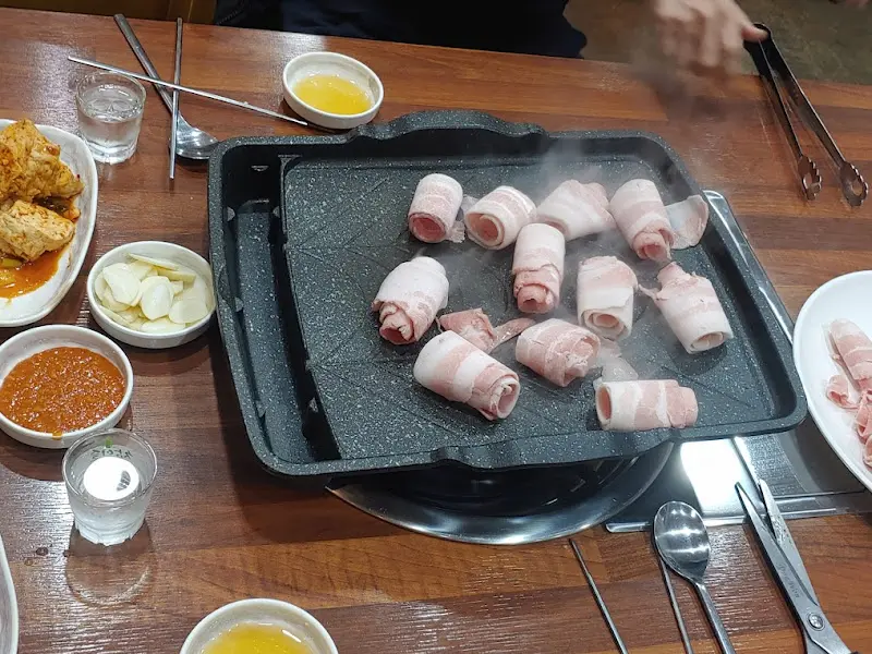 대패삼겹살 구이