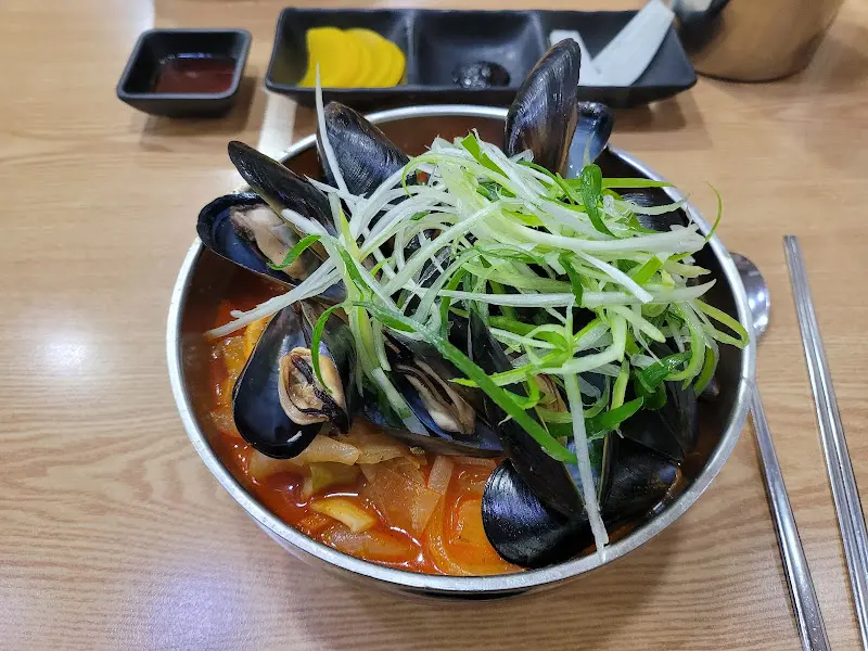 차돌짬뽕 한상차림