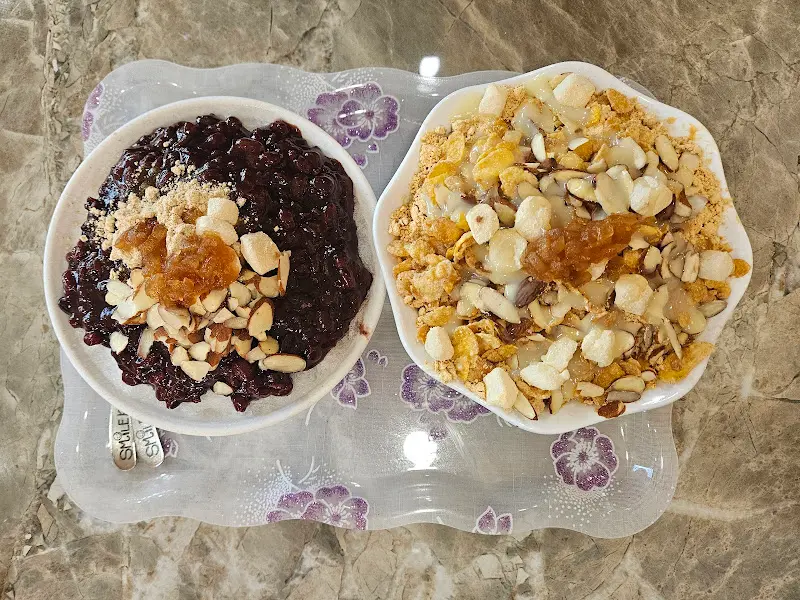 강지네 팥빙수 팥빙수와 콩빙수