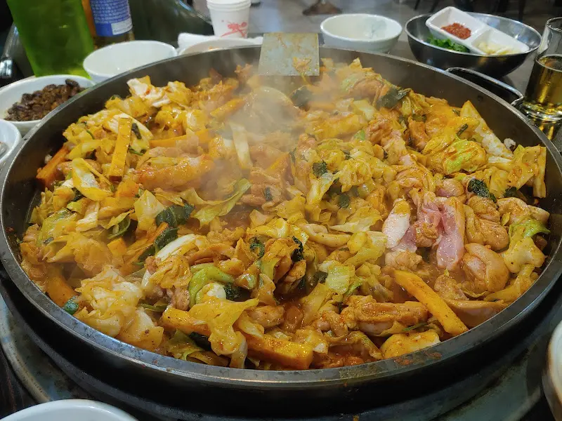 철판 닭갈비