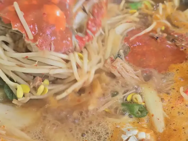 꽃지꽃게집 게국지 재료