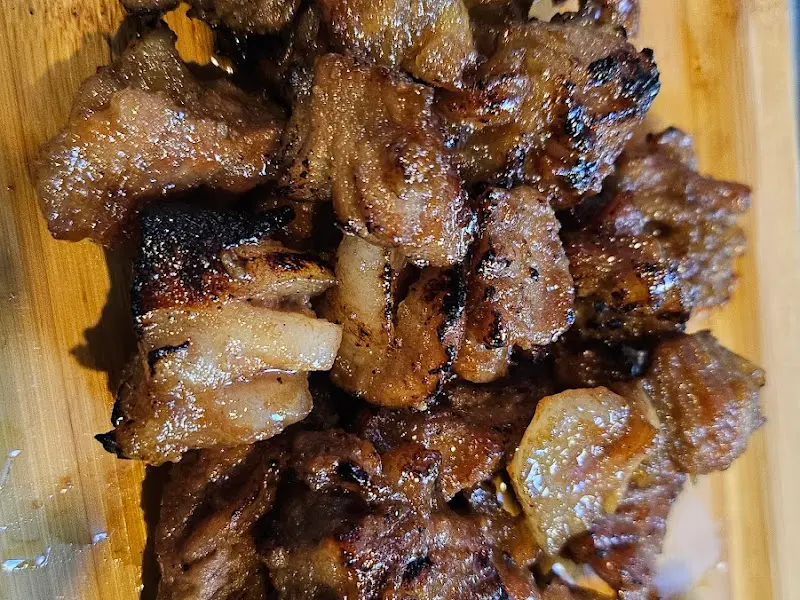 꽃삼겹살 클로즈업