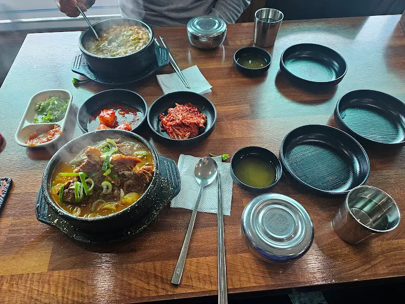 선지해장국 한상차림