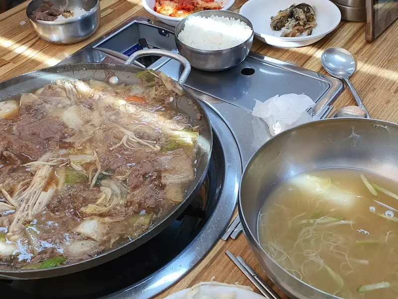 수라면옥 불고기전골