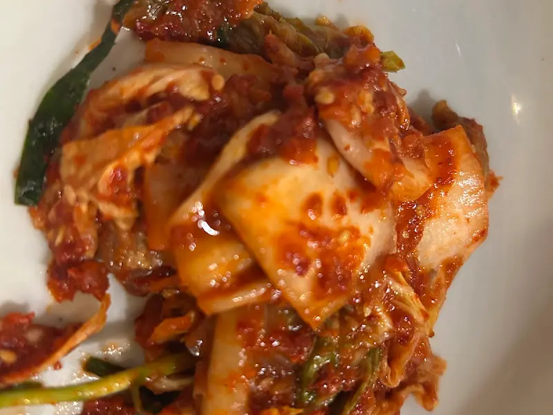 서영홍합밥 겉절이