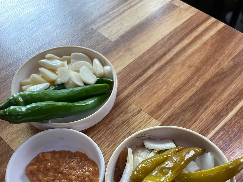 쌈 채소와 밑반찬