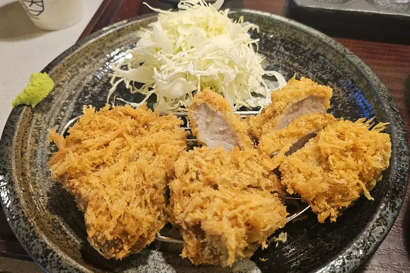 돈까스 확대 사진