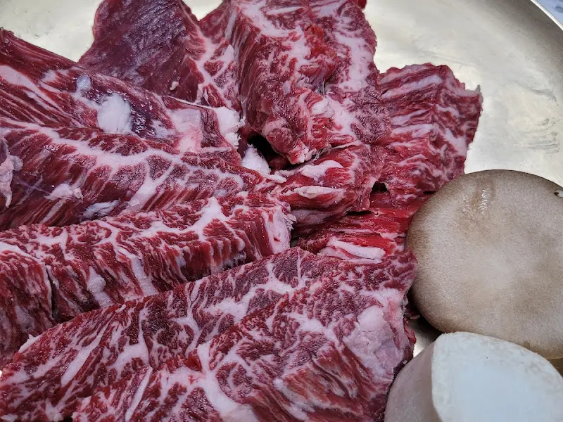 최상급 한우 갈비살