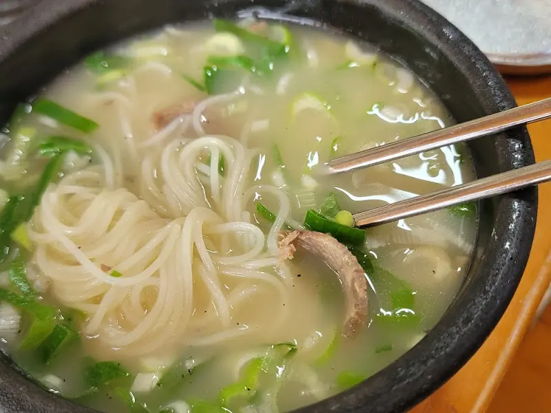 소머리 설렁탕 국물