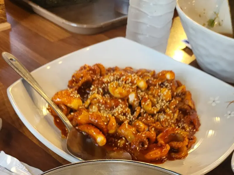 쭈꾸미볶음 근접샷