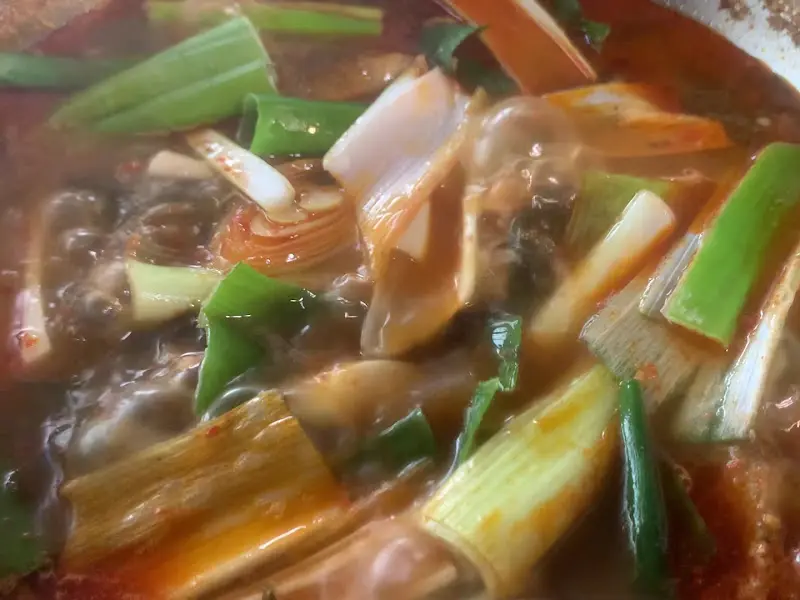 매운탕 클로즈업 사진