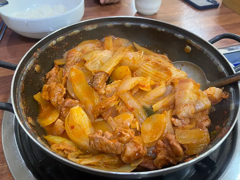 통돼지볶음의 맛있는 모습