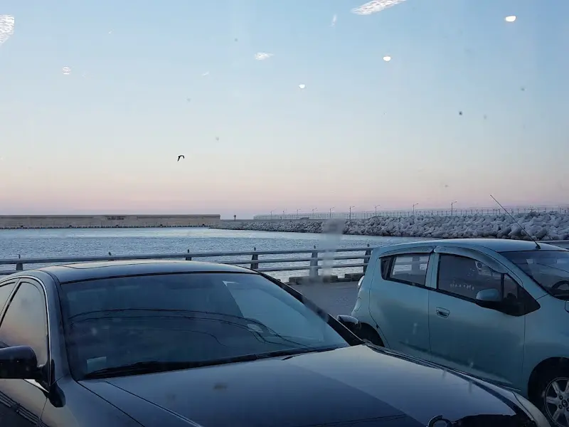 울릉도 돼지 식당 앞 바다 풍경