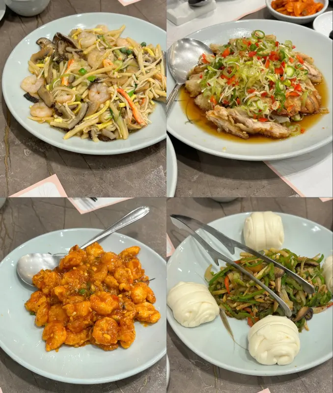 라이중국관 메뉴판