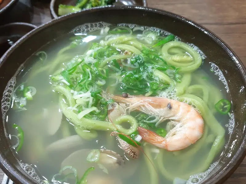 바지락칼국수