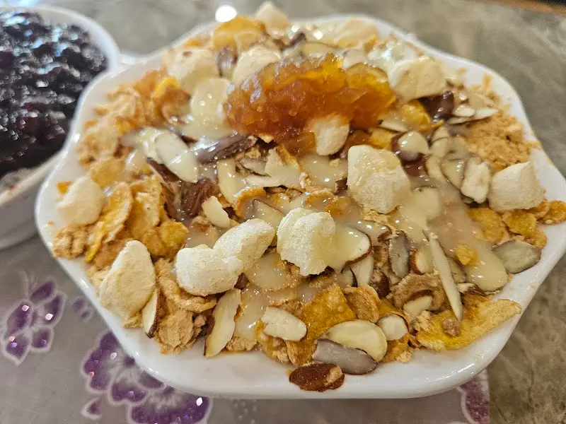 강지네 팥빙수 팥빙수와 콩빙수