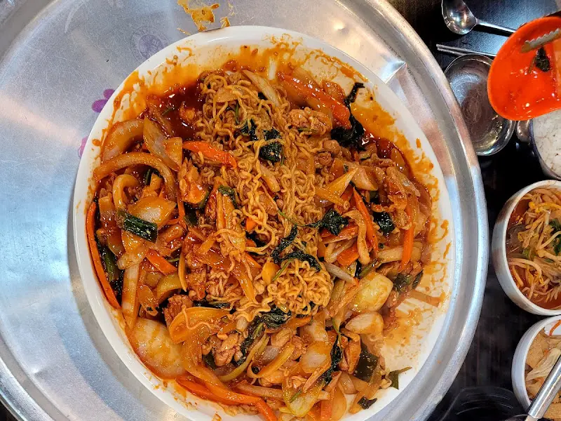 닭갈비 확대 모습