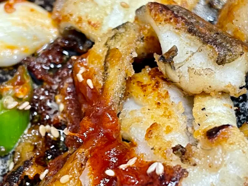 양념 장어구이 클로즈업