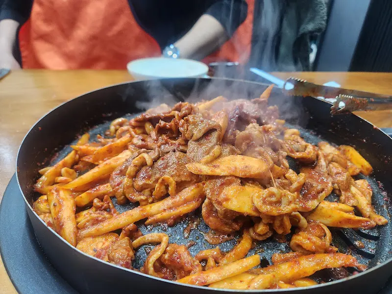 오리더덕양념구이