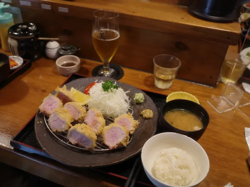 톤쇼우 돈카츠와 맥주