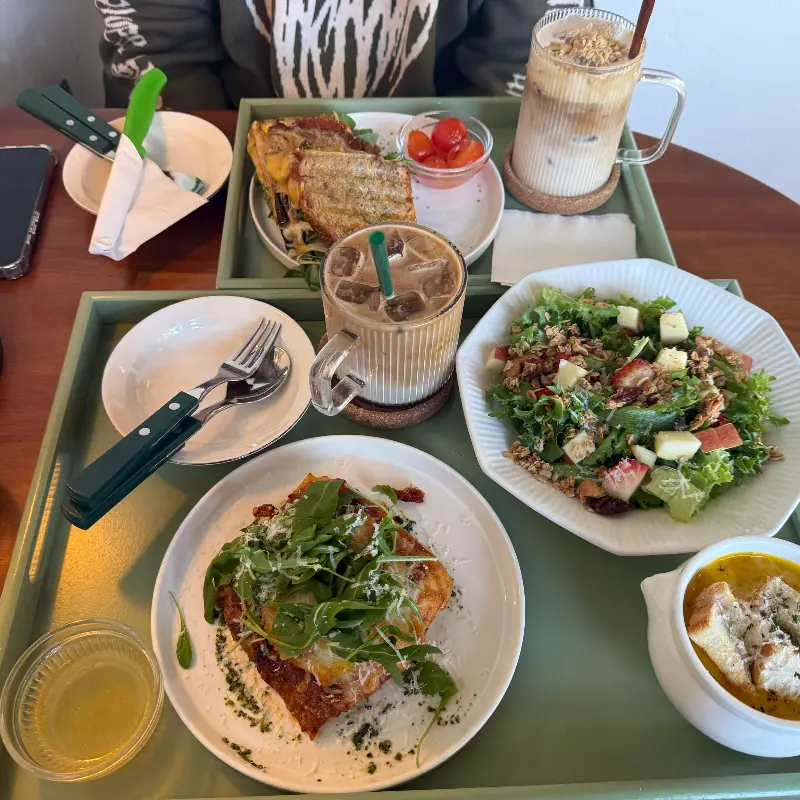 맛있는 브런치 한 상 차림