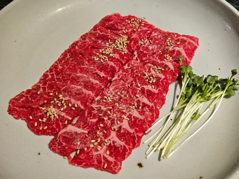 윤기가 흐르는 창고갈비살