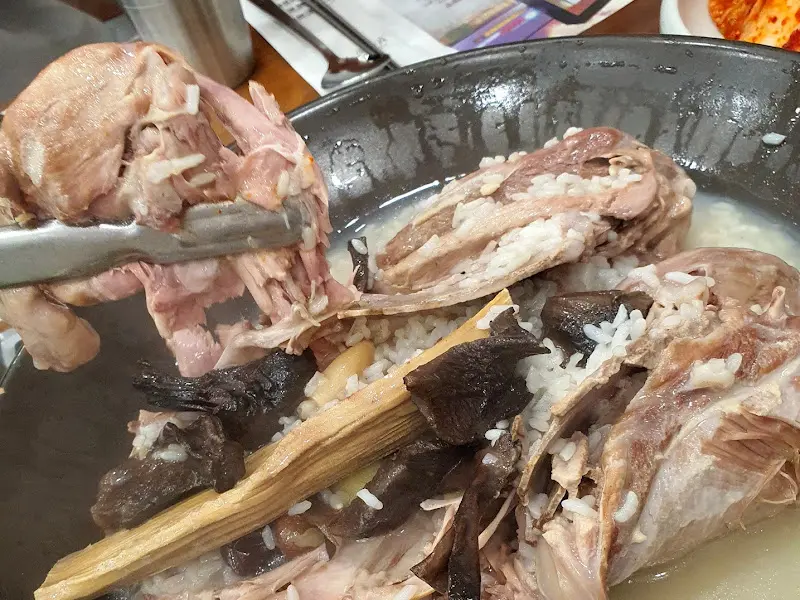 부드러운 오리 고기