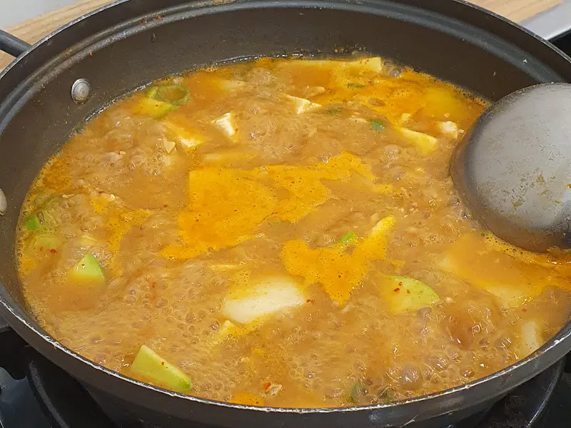 차돌 된장찌개