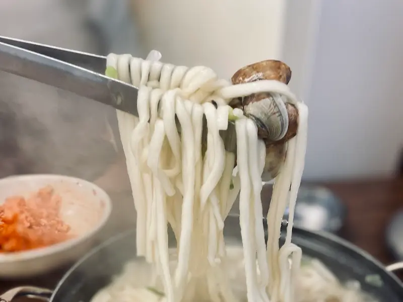 칼국수 면발