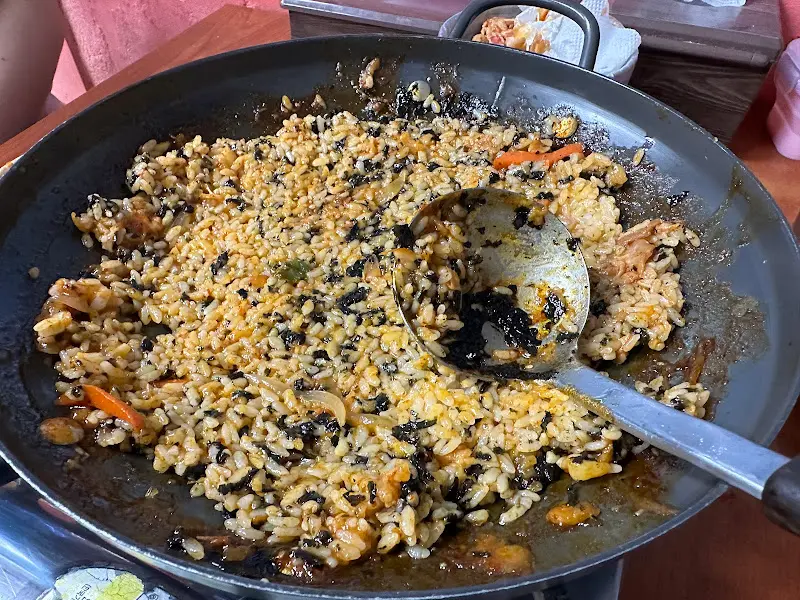 환상적인 닭도리탕 볶음밥