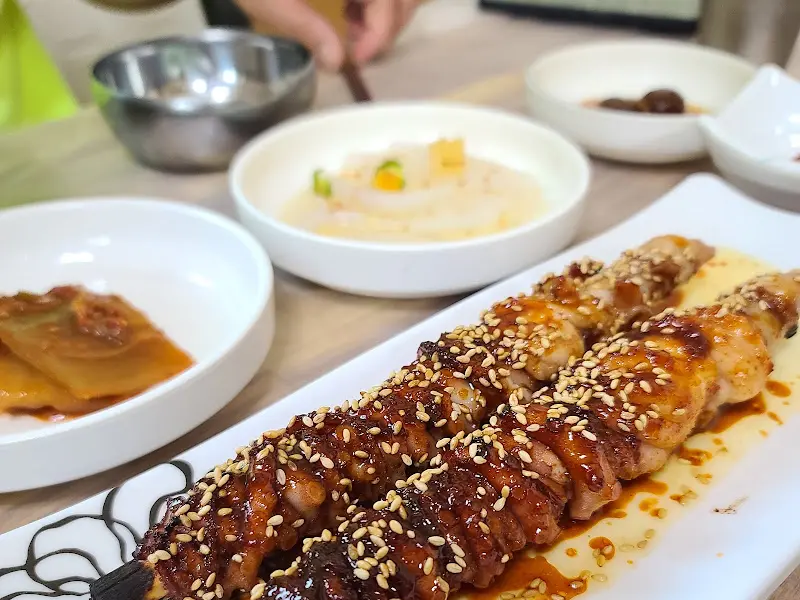 윤기가 흐르는 낙지호롱