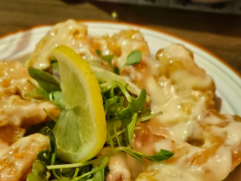 크림새우 근접 사진