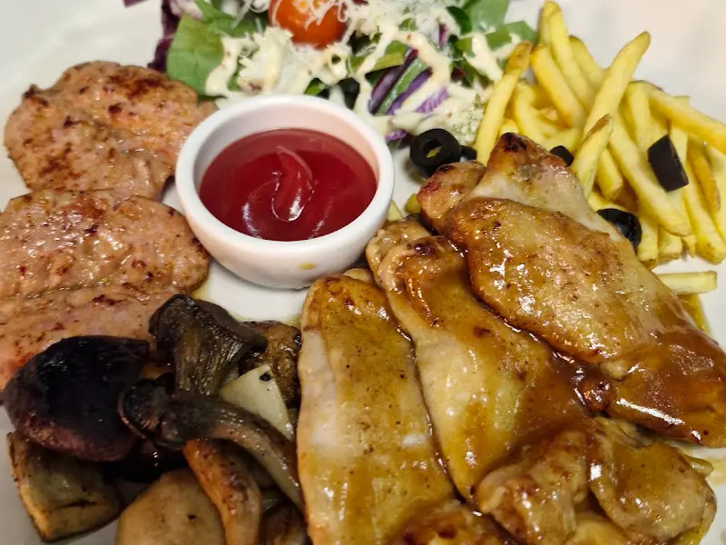 해어름 정원에서 바라본 서해대교