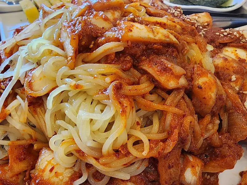 대구찜과 면사리 사진