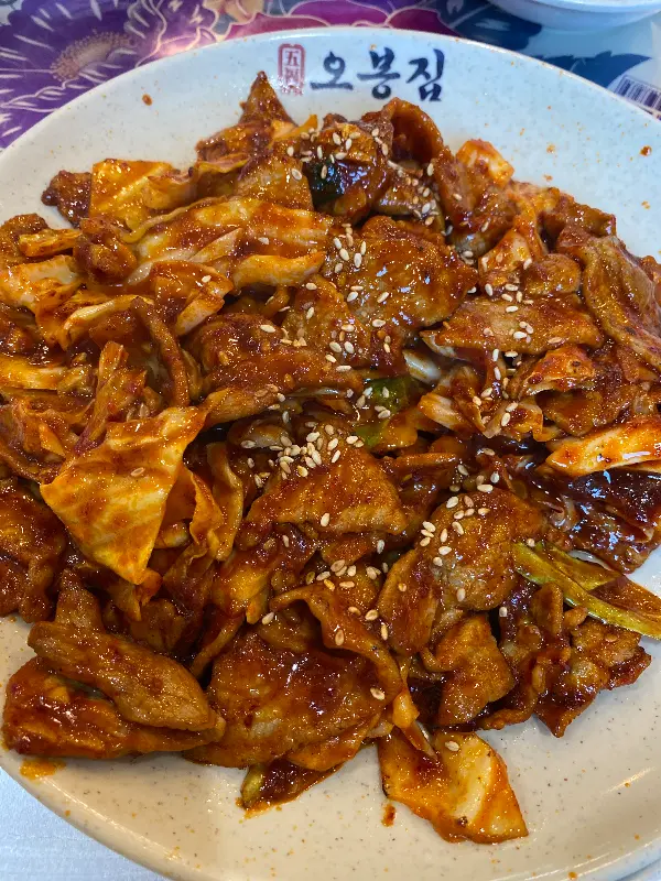 윤기가 흐르는 제육볶음