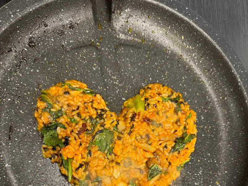 하트 모양 볶음밥