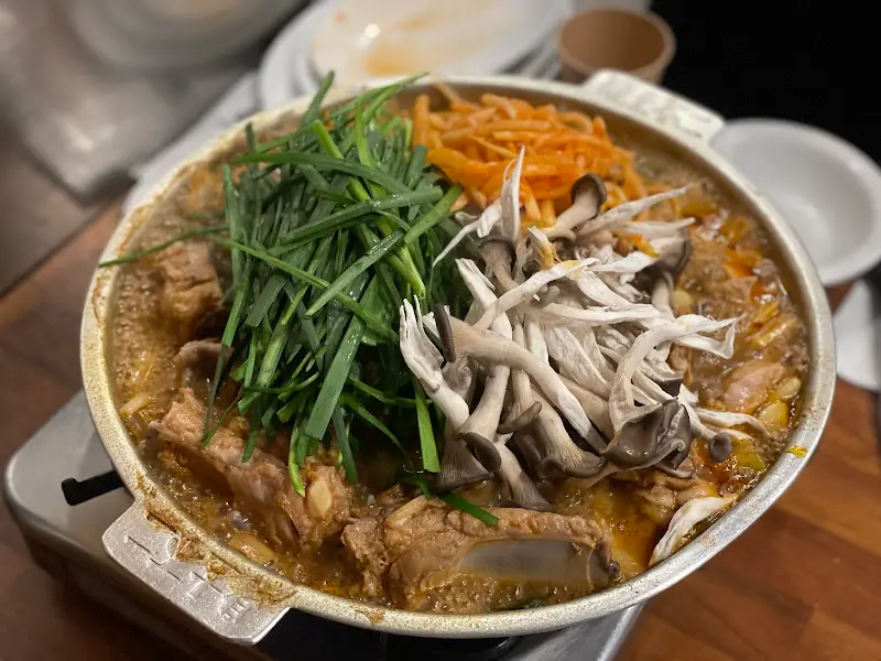 푸짐한 쫄갈비 한 상