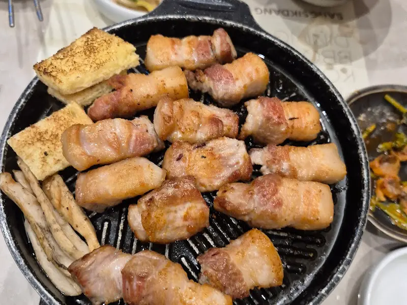 구워먹는 돼지고기