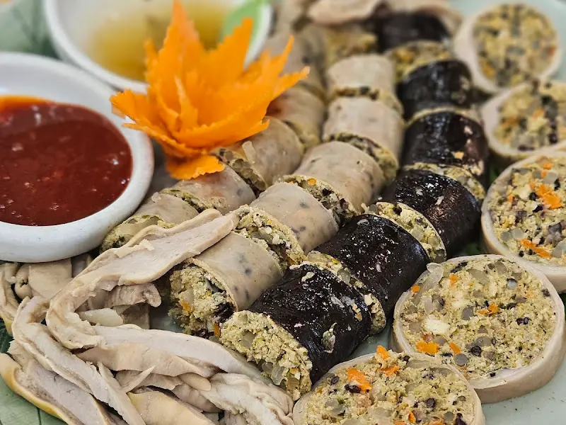 모듬순대 근접샷