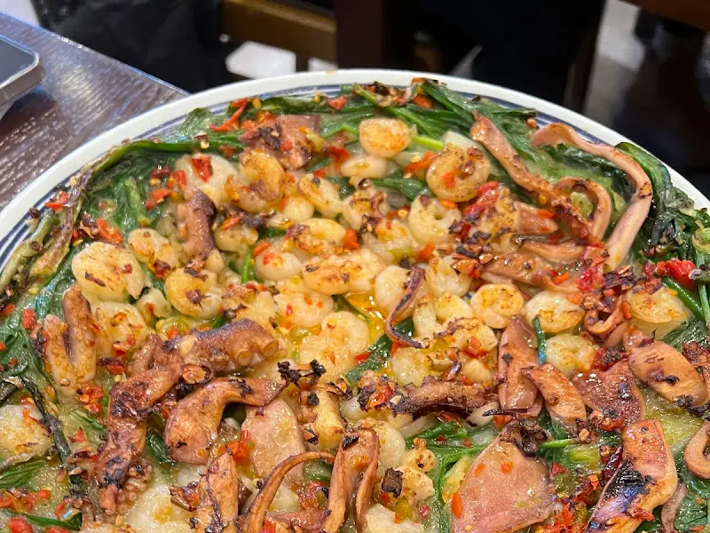 해물이 듬뿍 들어간 해물파전