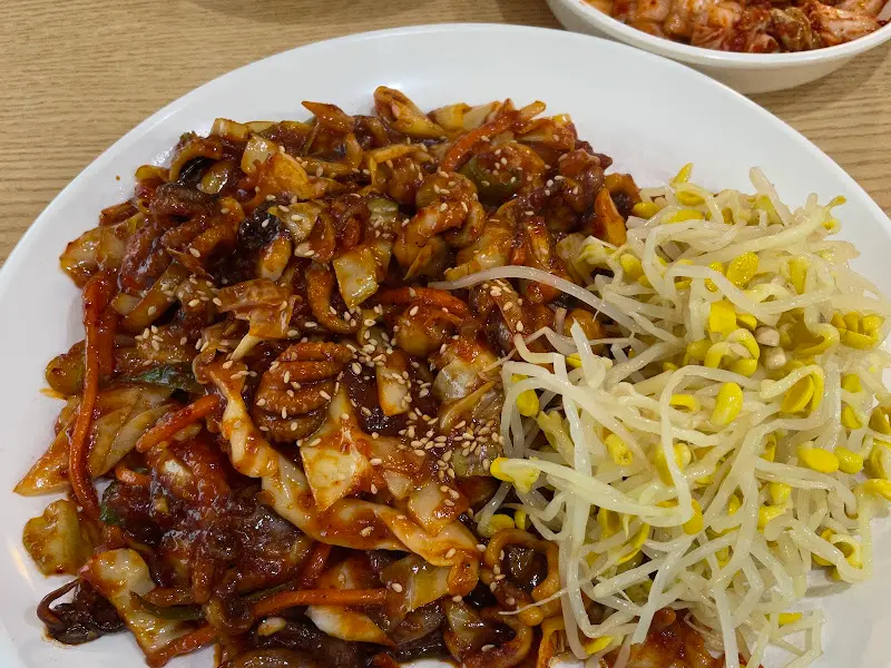 온천손칼국수쭈꾸미 쭈꾸미볶음