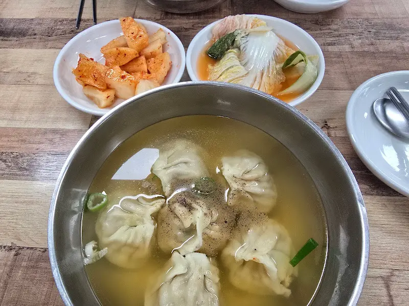 회령손만두국 녹두빈대떡