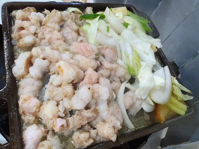 푸짐한 순곱창 한 상