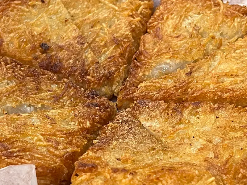 감자전 클로즈업