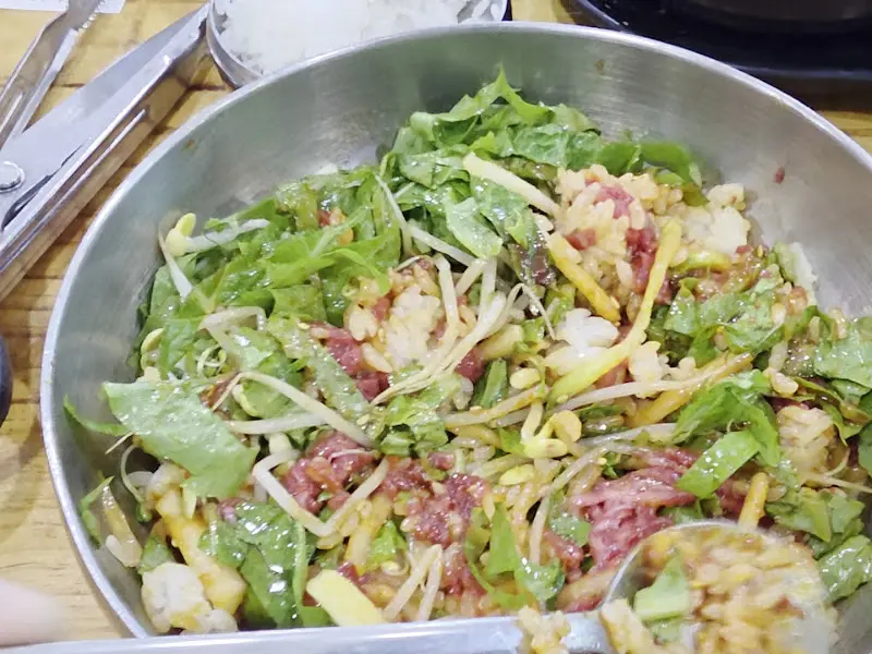 미소고산 한우마을 정육식당 육회비빔밥